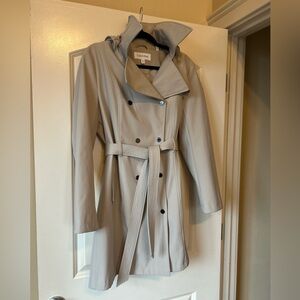 Calvin Klein Light Beige Trench Coat